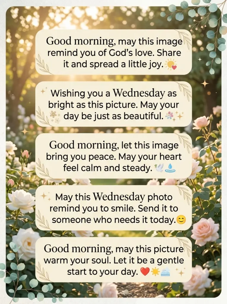 Good Morning Wednesday Blessings Images