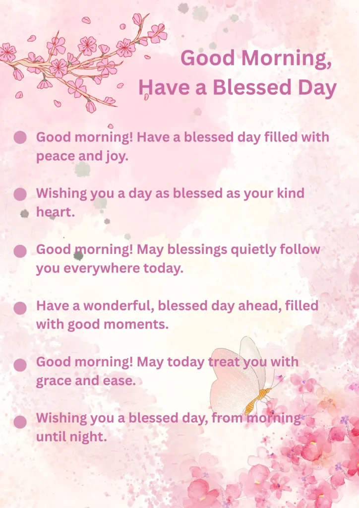 Good Morning