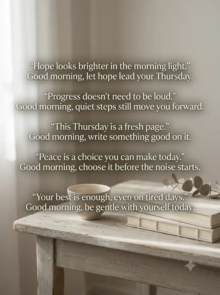 Good Morning Thursday Blessings Images