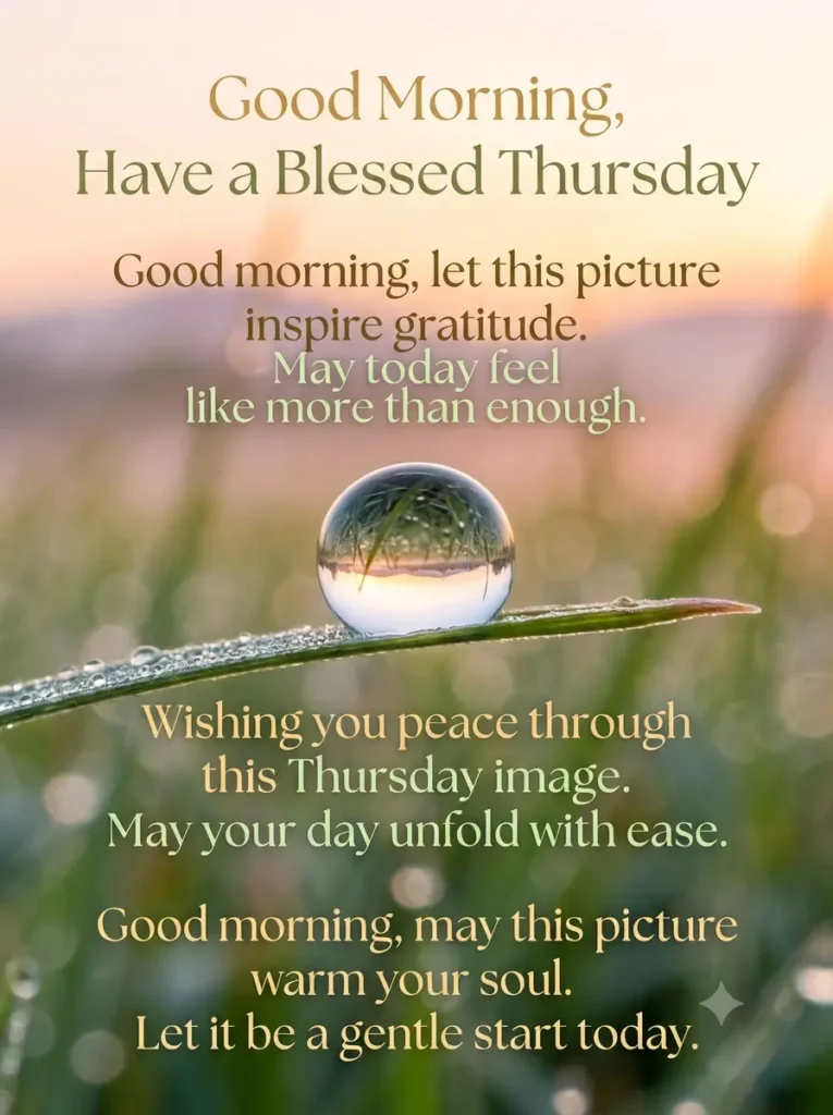 Have a Blessed Thursday