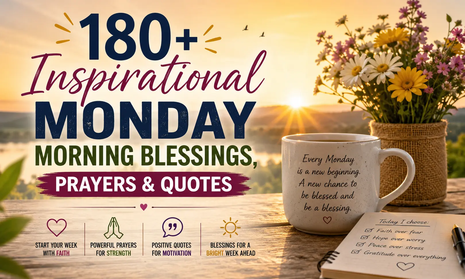 Inspirational Monday Morning Blessings