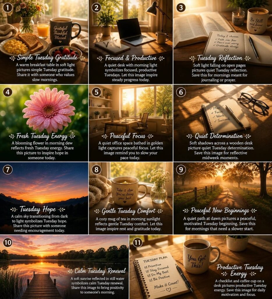 Tuesday morning blessings 