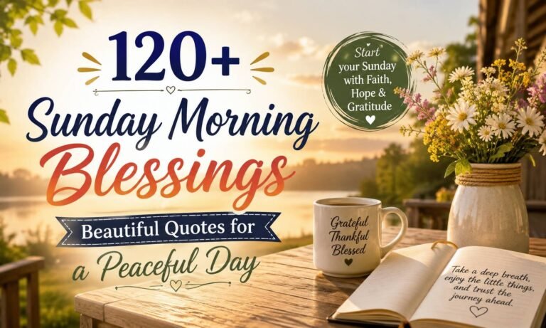 Sunday Morning Blessings