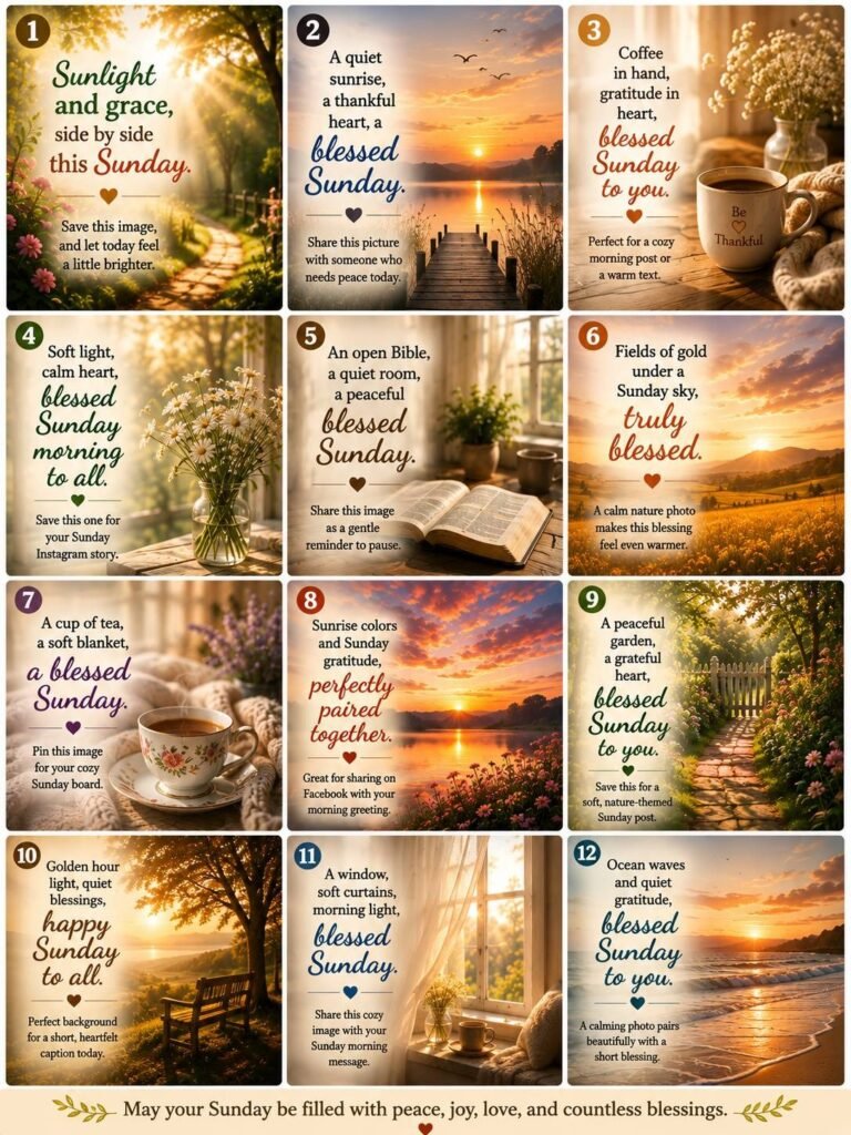 Sunday Blessings Images