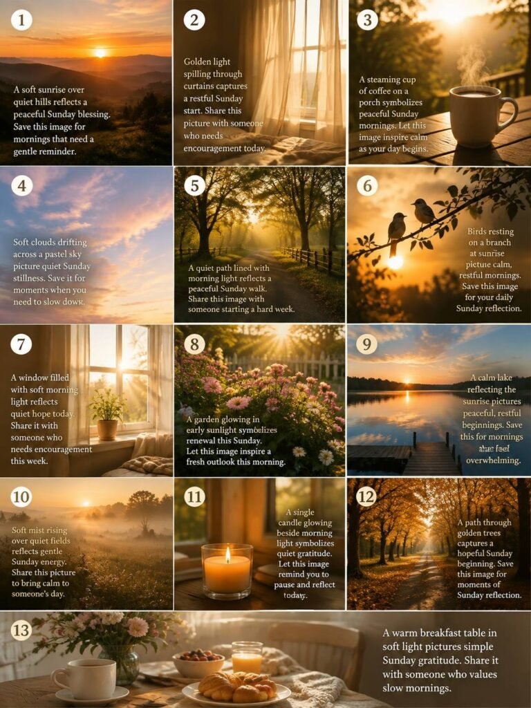 Sunday Morning Blessings