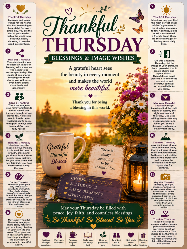 Thankful Thursday Blessings 