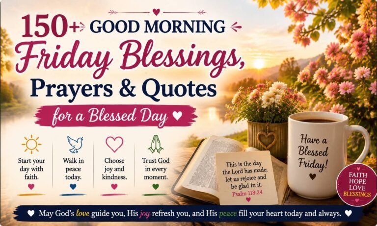 Good Morning Friday Blessings