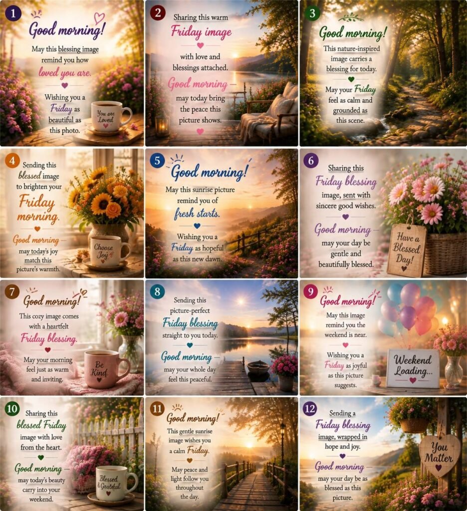 Good Morning Friday Blessings 