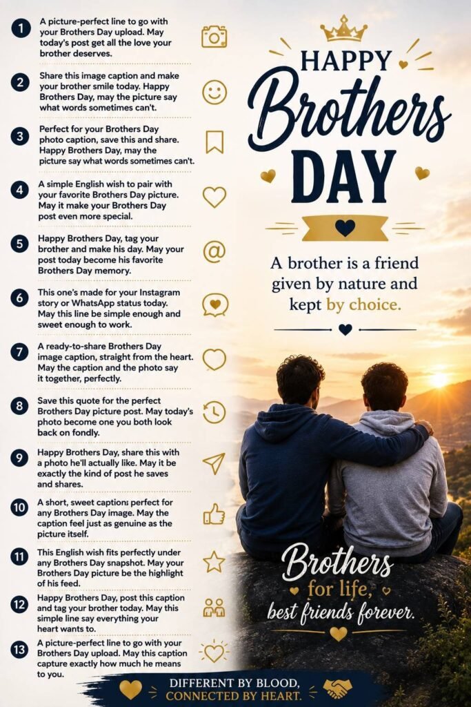 Happy Brothers Day Wishes
