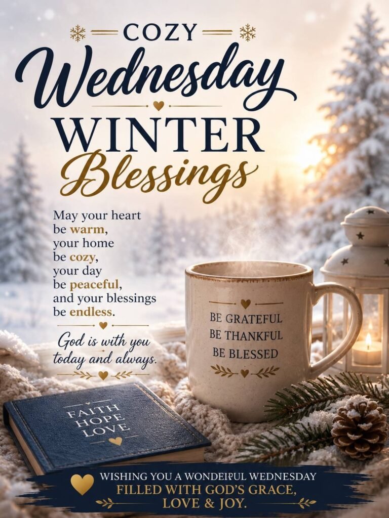 Cozy Wednesday Winter Blessings