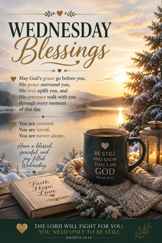 Beautiful Wednesday Blessings and Prayers Images