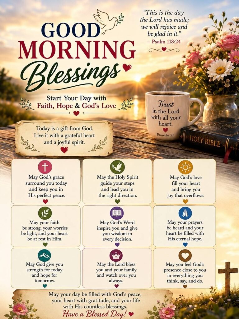 Religious Good Morning Blessings Images