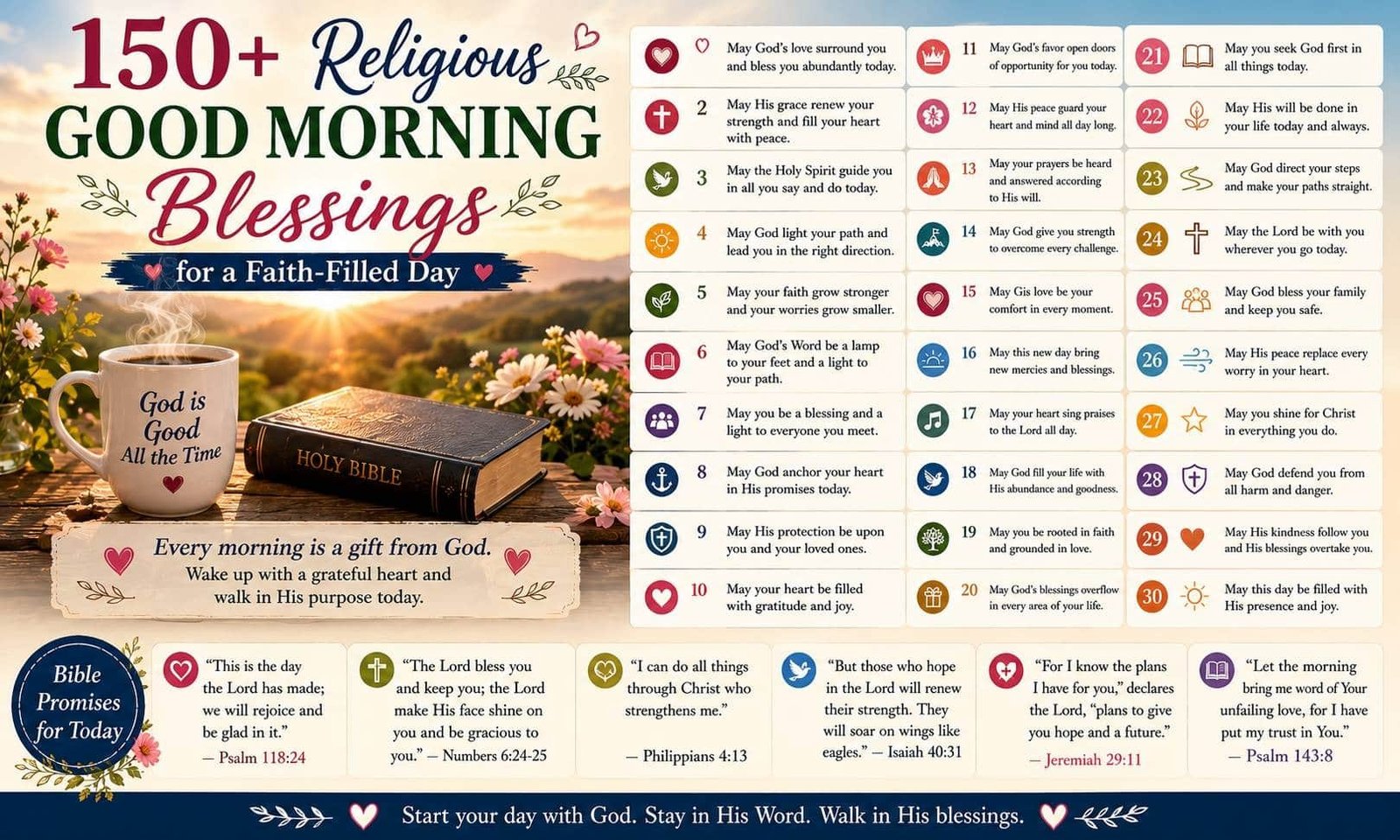 Religious Good Morning Blessings