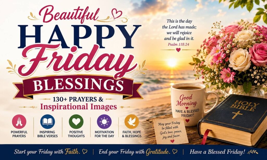 Beautiful Happy Friday Blessings