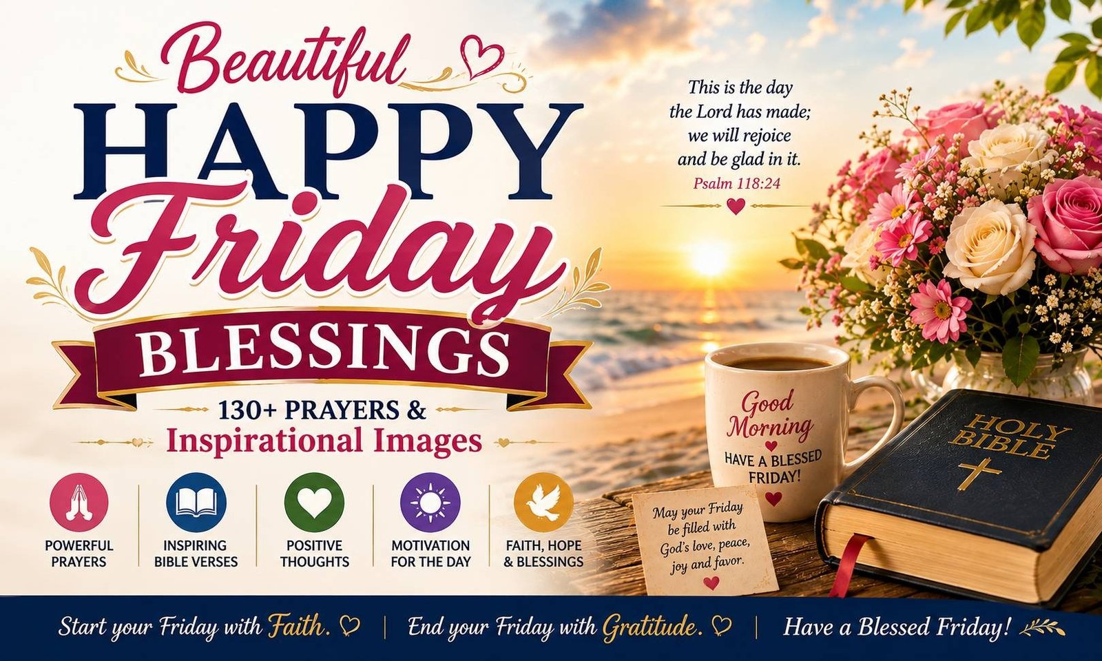 Beautiful Happy Friday Blessings