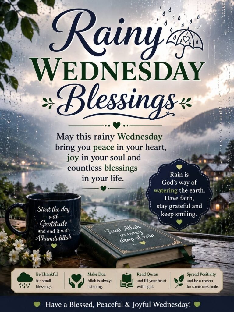 Rainy Wednesday Blessings