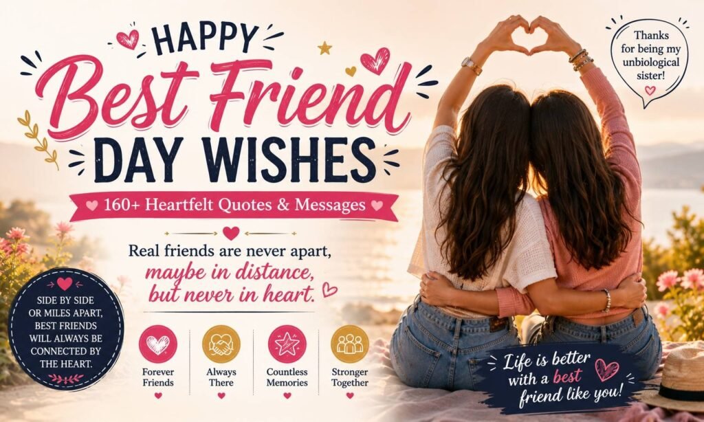 Happy Best Friend Day Wishes