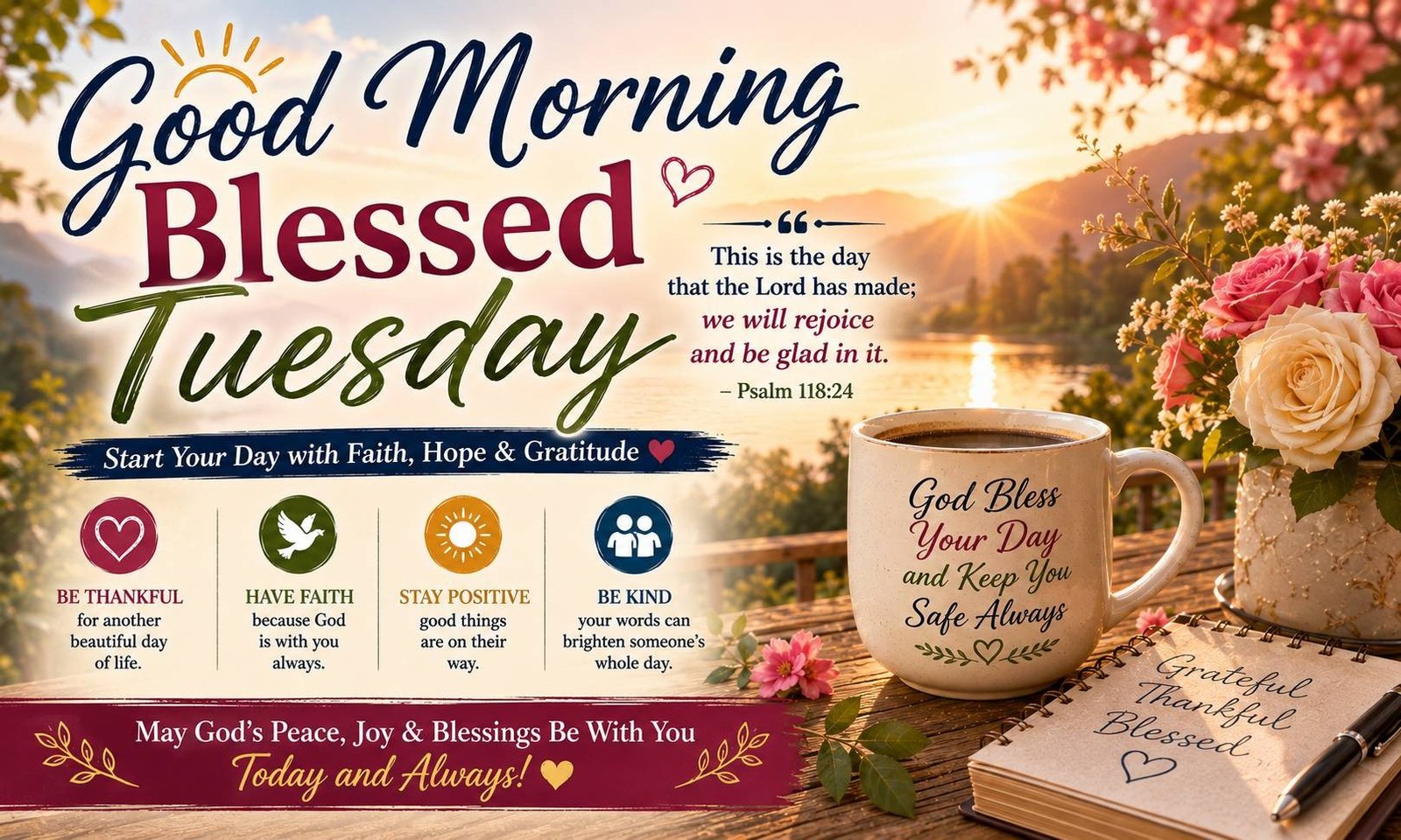 Good Morning Blessed Tuesday
