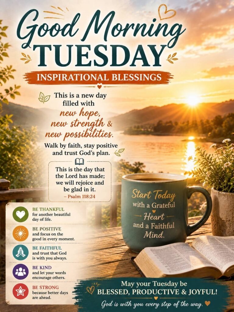 Good Morning Blessed Tuesday Images