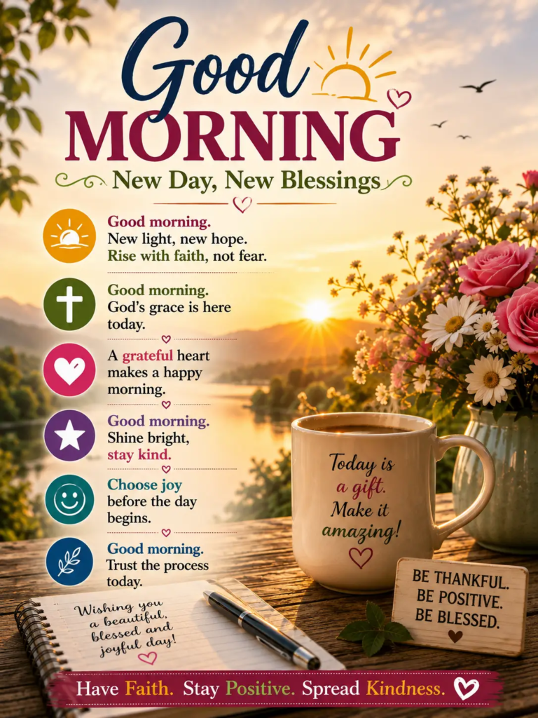 Good Morning Blessings Quotes Images