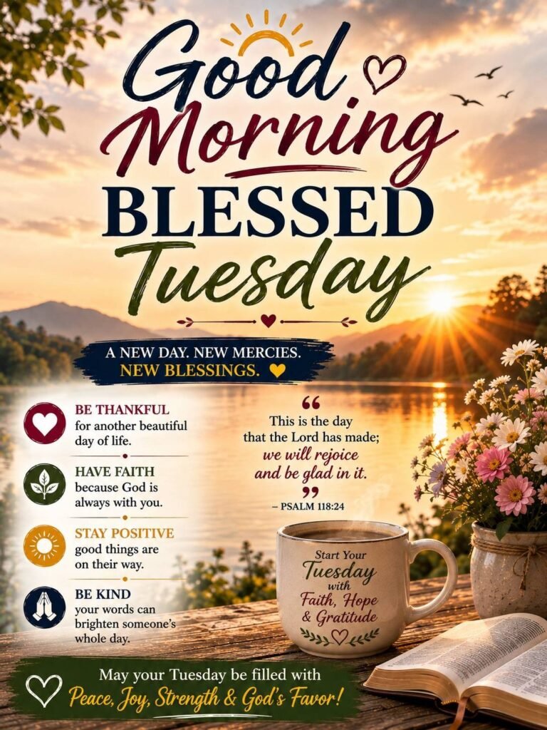 Good Morning Blessed Tuesday Images