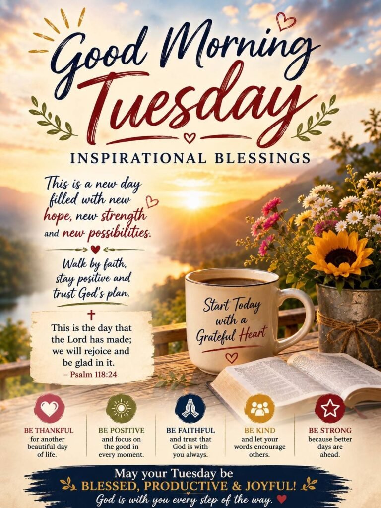 Good Morning Blessed Tuesday 