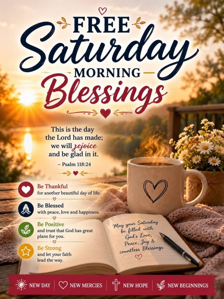 Saturday Morning Blessings Images 