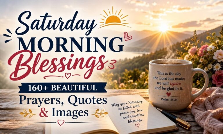 Saturday Morning Blessings