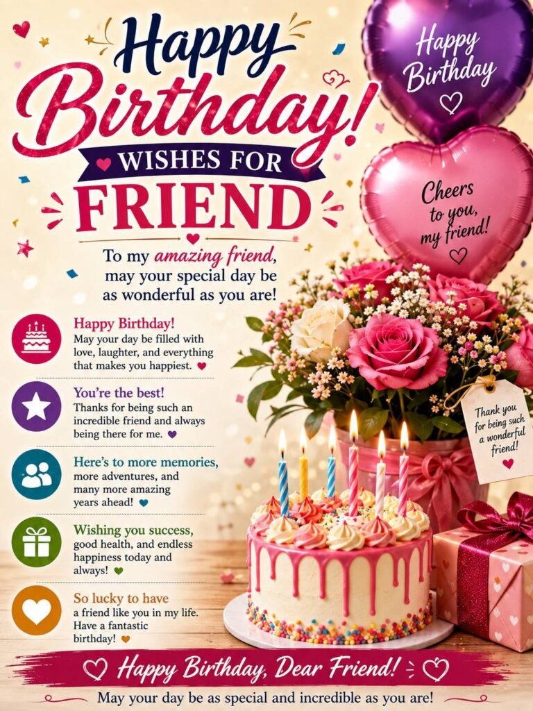 Birthday Wishes for Friend