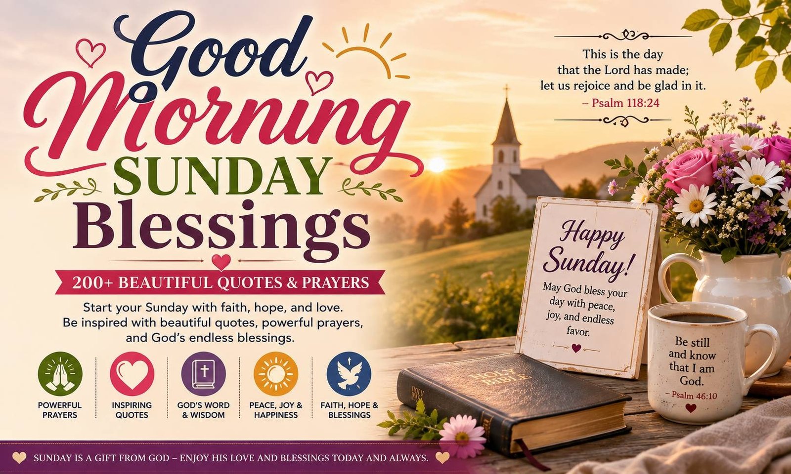 Good Morning Sunday Blessings