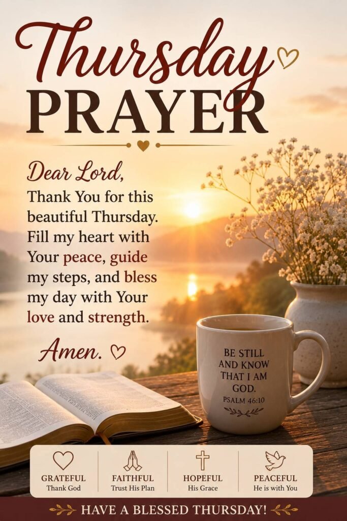 Thursday Prayer Image