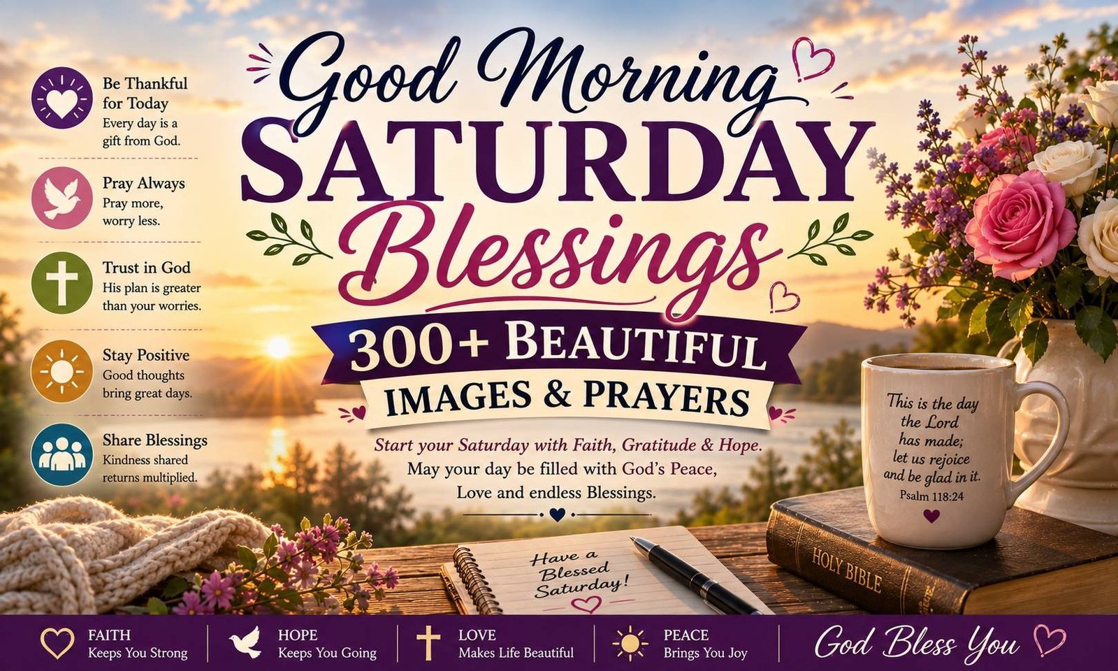 Good Morning Saturday Blessings