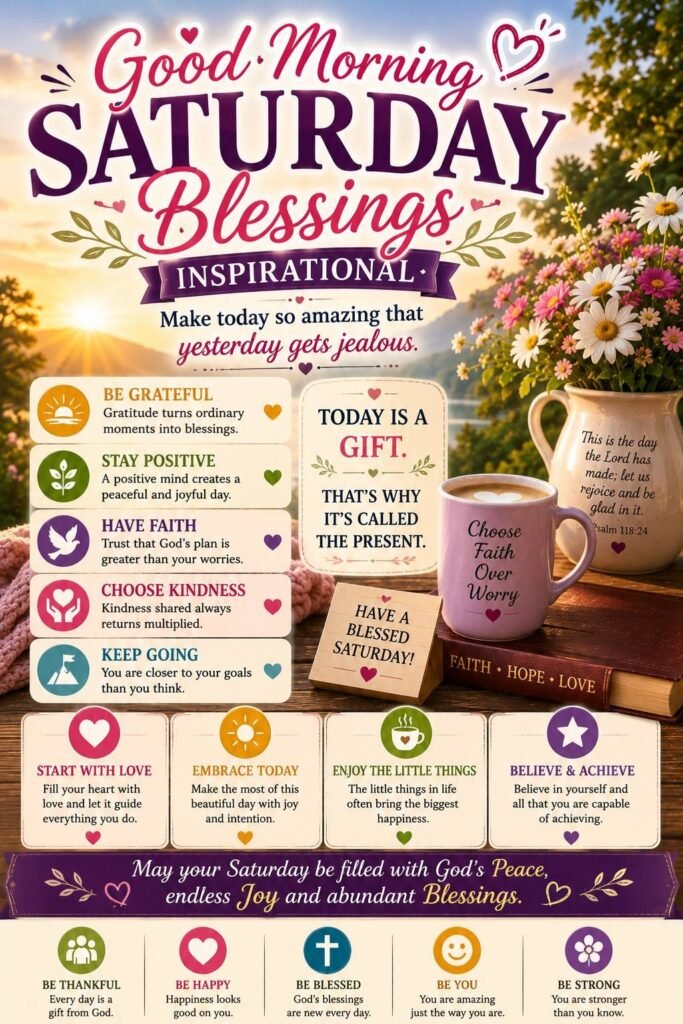 Saturday Blessings Inspirational