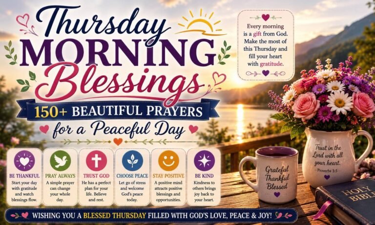 Thursday Morning Blessings