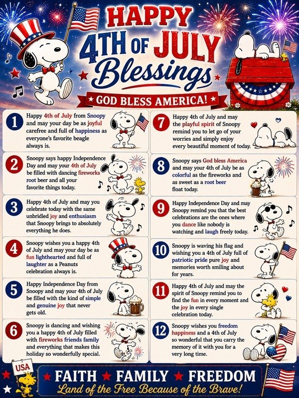 Patriotic Happy 4th Of July Images And Blessings
