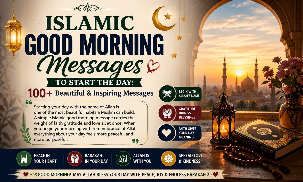 Islamic Good Morning Messages to Start the Day