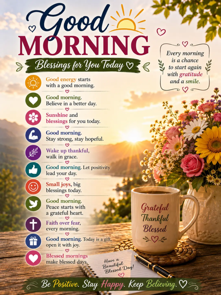 Morning Blessings Quotes