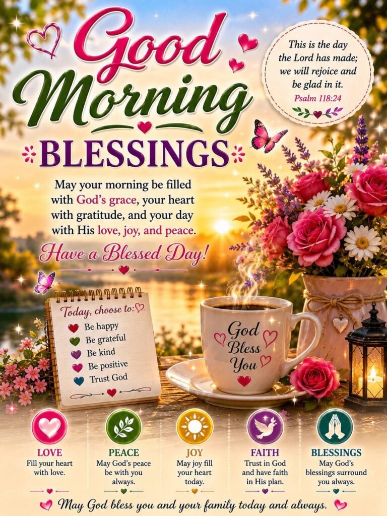 Beautiful Good Morning Blessings GIFs