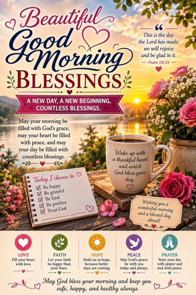 Beautiful Good Morning Blessings Images