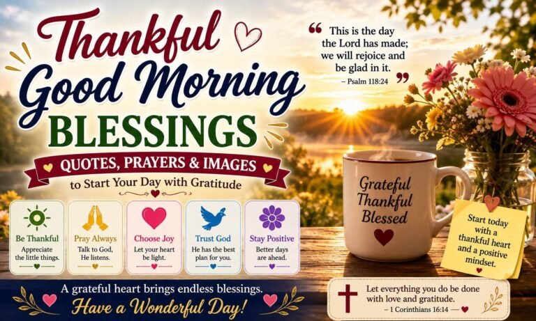 Thankful Good Morning Blessings