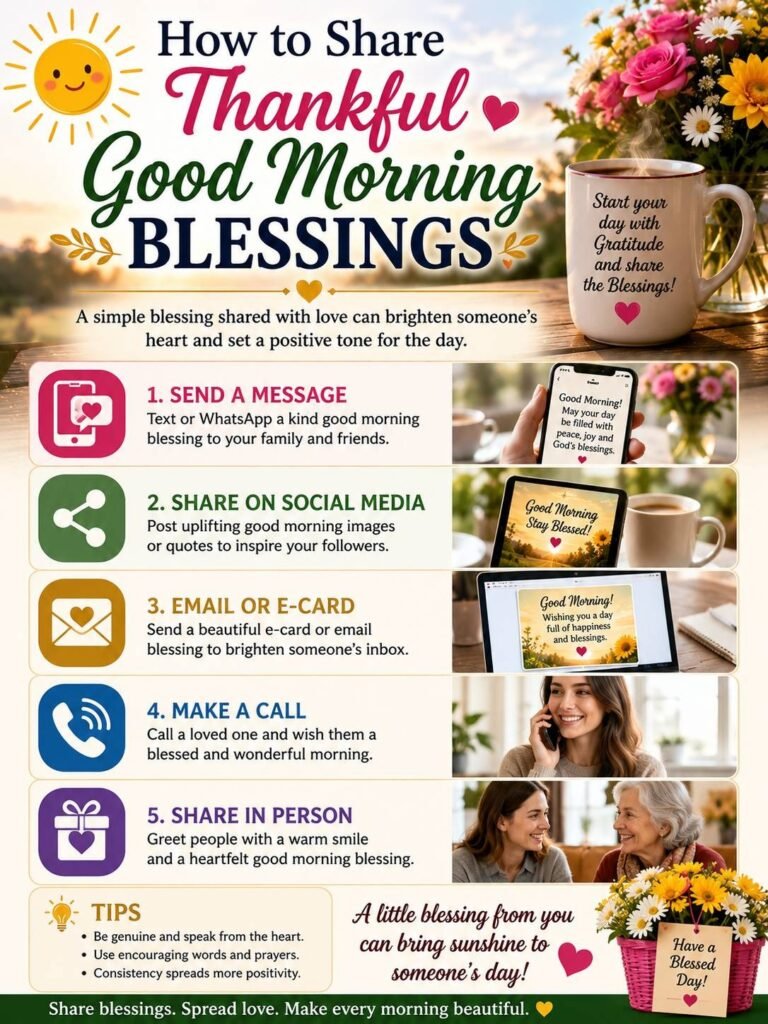 Positive Good Morning Blessings for a Fresh Start