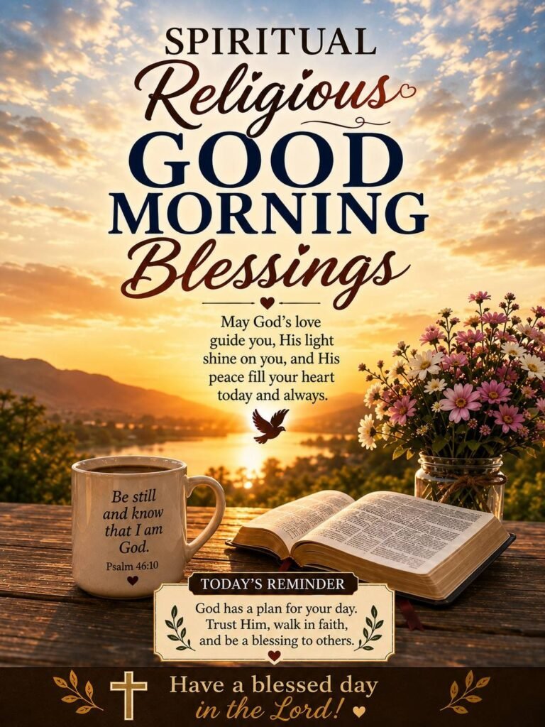 Spiritual Religious Good Morning Blessings Images