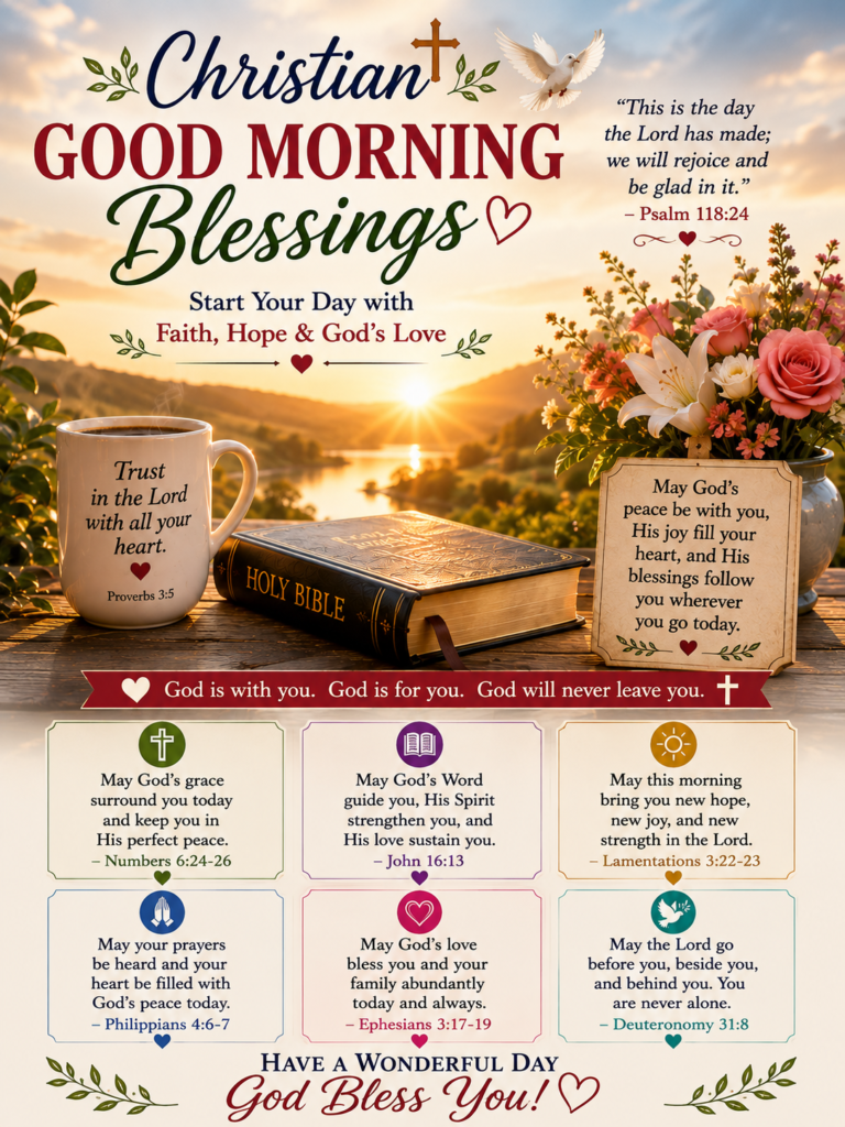 Christian Good Morning Messages with Images