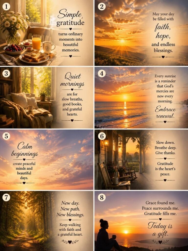 Morning Blessings Images and Quotes