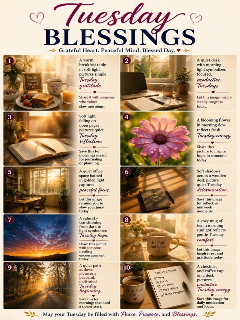 Tuesday blessings 