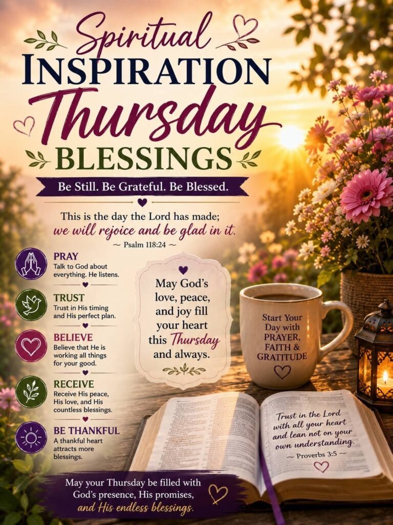 Spiritual Inspiration thursday blessings