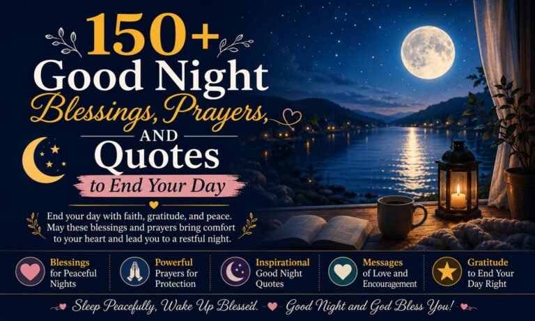 Good Night Blessings