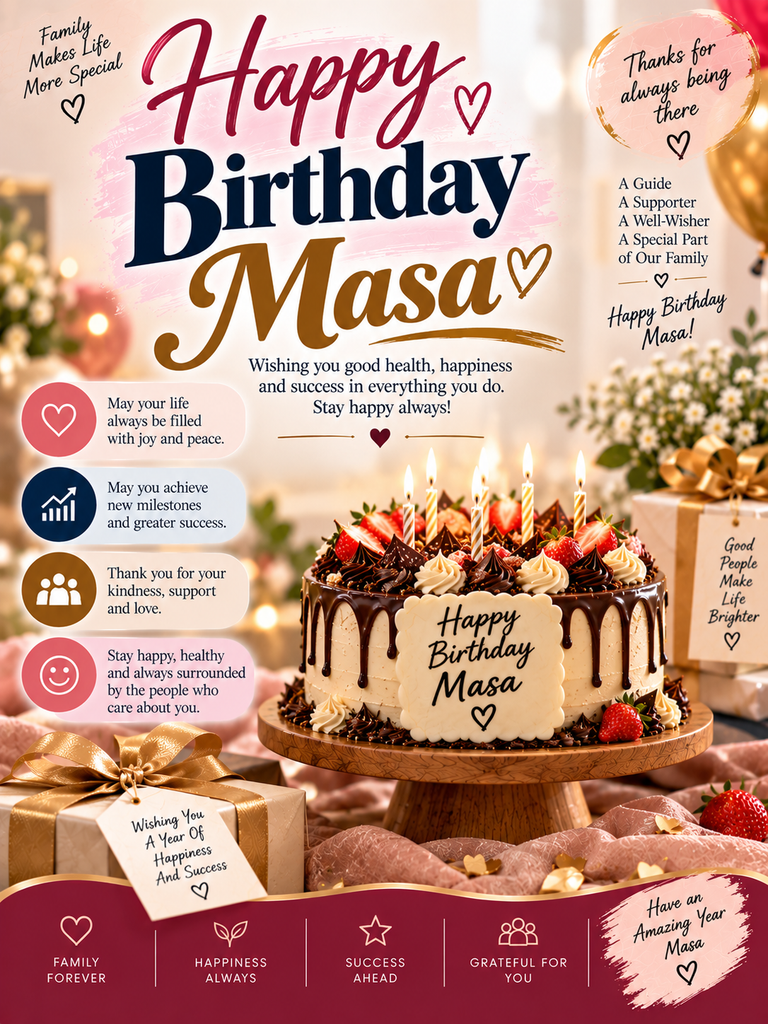 Happy Birthday Masa