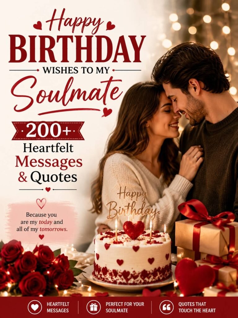 Birthday Captions for Soulmate Images