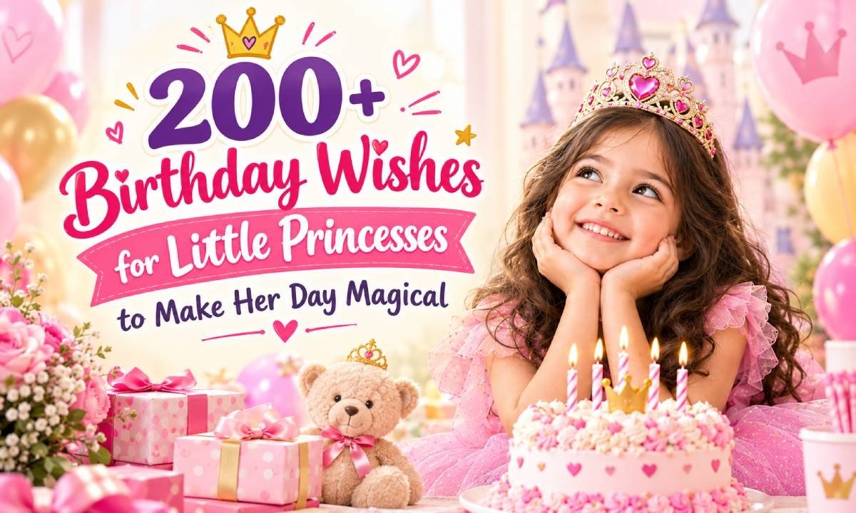 Birthday Wishes for Little Princesses